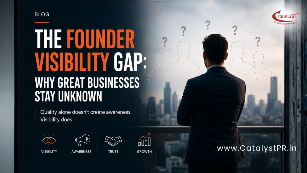 The Founder Visibility Gap: Why Great Businesses Stay Unknown