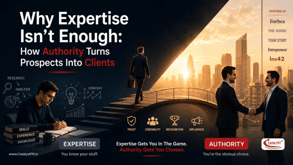 Why Expertise Isn't Enough: How Authority Turns Prospects Into Clients